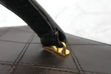 画像をギャラリービューアに読み込む, CHANEL/シャネル ビコローレバニティ ラムスキン ブラック/ゴールド金具 バニティ 700040114