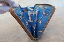 画像をギャラリービューアに読み込む, HERMES/エルメス アザップロング シルクイン □O刻印 ヴォーエプソン/シルク エトゥープ 財布 700100107