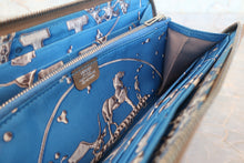 画像をギャラリービューアに読み込む, HERMES/エルメス アザップロング シルクイン □O刻印 ヴォーエプソン/シルク エトゥープ 財布 700100107