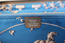画像をギャラリービューアに読み込む, HERMES/エルメス アザップロング シルクイン □O刻印 ヴォーエプソン/シルク エトゥープ 財布 700100107