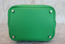 Load image into Gallery viewer, HERMES PICOTIN LOCK PM Clemence leather Bambou □R Engraving Hand bag 700080180