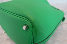 Load image into Gallery viewer, HERMES PICOTIN LOCK PM Clemence leather Bambou □R Engraving Hand bag 700080180