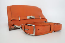 Load image into Gallery viewer, HERMES JYPSIERE 28 Clemence leather Orange □O Engraving Shoulder bag 800100007