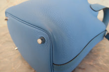 画像をギャラリービューアに読み込む, HERMES/エルメス ピコタンロックタッチPM トリヨンクレマンス/ヴォースイフト ブルーパラダイス T刻印 ハンドバッグ 700100239