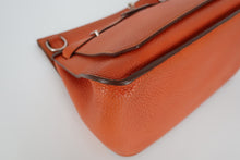 Load image into Gallery viewer, HERMES JYPSIERE 28 Clemence leather Orange □O Engraving Shoulder bag 800100007