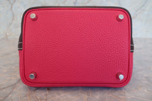 画像をギャラリービューアに読み込む, HERMES/エルメス ピコタンロックカザックPM トリヨンクレマンス フランボワーズ/ルージュセリエ Z刻印 ハンドバッグ 800010128