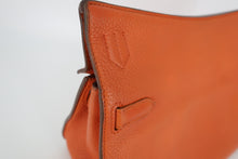 Load image into Gallery viewer, HERMES JYPSIERE 28 Clemence leather Orange □O Engraving Shoulder bag 800100007
