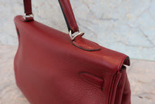 画像をギャラリービューアに読み込む, HERMES/エルメス ケリー35 トリヨンクレマンス ルージュアッシュ □F刻印 ショルダーバッグ 800080210