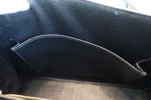 Load image into Gallery viewer, HERMES KELLY 25 Crocodile Alligator Black □B Engraving Shoulder bag 600040130