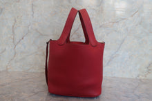 画像をギャラリービューアに読み込む, HERMES/エルメス ピコタンロックPM トリヨンクレマンス ルージュカザック □Q刻印 ハンドバッグ 800010039