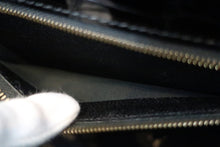 Load image into Gallery viewer, HERMES KELLY 25 Crocodile Alligator Black □B Engraving Shoulder bag 600040130