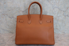 画像をギャラリービューアに読み込む, HERMES/エルメス バーキン35 クシュベル ゴールド □I刻印 ハンドバッグ 800040025