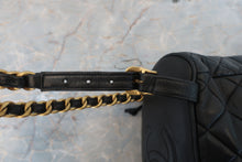 將圖片載入圖庫檢視器 CHANEL/シャネル マトラッセチェーンリュック ラムスキン ブラック/ゴールド金具 リュック 800020257