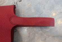 画像をギャラリービューアに読み込む, HERMES/エルメス ピコタンロックPM トリヨンクレマンス ルージュカザック □Q刻印 ハンドバッグ 800010039