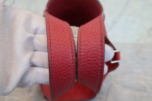 将图片加载到图库查看器,HERMES PICOTIN LOCK PM Clemence leather Rouge casaque □Q刻印 Hand bag 800010039