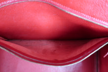 Load image into Gallery viewer, HERMES BIRKIN 35 Graine Couchevel leather Rouge vif □C Engraving Hand bag 800100073