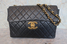 將圖片載入圖庫檢視器 CHANEL/シャネル 中マトラッセシングルフラップWチェーンショルダーバッグ ラムスキン ブラック/ゴールド金具 ショルダーバッグ 800020177