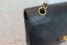 画像をギャラリービューアに読み込む, CHANEL/シャネル マトラッセWフラップWチェーンショルダーバッグ ラムスキン ブラック/ゴールド金具 ショルダーバッグ 800040130