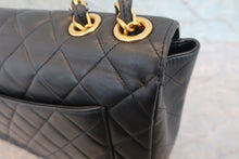 將圖片載入圖庫檢視器 CHANEL/シャネル 中マトラッセシングルフラップWチェーンショルダーバッグ ラムスキン ブラック/ゴールド金具 ショルダーバッグ 800020177