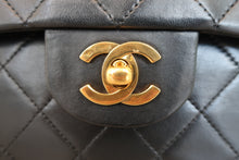 画像をギャラリービューアに読み込む, CHANEL/シャネル マトラッセWフラップWチェーンショルダーバッグ ラムスキン ブラック/ゴールド金具 ショルダーバッグ 800040130