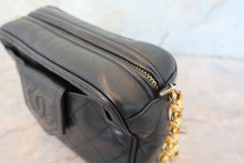將圖片載入圖庫檢視器 CHANEL/シャネル マトラッセフリンジチェーンショルダーバッグ ラムスキン ブラック/ゴールド金具 ショルダーバッグ 700090186