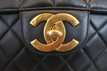 將圖片載入圖庫檢視器 CHANEL/シャネル 中マトラッセシングルフラップWチェーンショルダーバッグ ラムスキン ブラック/ゴールド金具 ショルダーバッグ 800020177