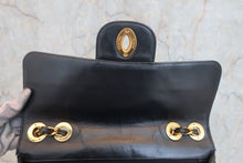 將圖片載入圖庫檢視器 CHANEL/シャネル 中マトラッセシングルフラップWチェーンショルダーバッグ ラムスキン ブラック/ゴールド金具 ショルダーバッグ 800020177