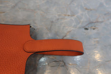 Load image into Gallery viewer, HERMES PICOTIN LOCK PM Clemence leather Orange poppy A Engraving Hand bag 800010088