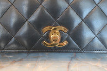 画像をギャラリービューアに読み込む, CHANEL/シャネル マトラッセフルフラップチェーンショルダーバッグ ラムスキン ブラック/ゴールド金具 ショルダーバッグ 800060213