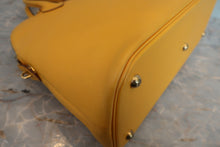 将图片加载到图库查看器,HERMES BOLIDE 35 Graine Couchevel leather Jaune □A刻印 Shoulder bag 800020121