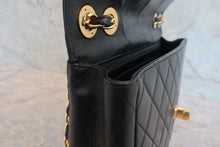 將圖片載入圖庫檢視器 CHANEL/シャネル 中マトラッセシングルフラップWチェーンショルダーバッグ ラムスキン ブラック/ゴールド金具 ショルダーバッグ 800020177