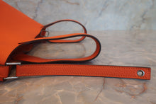 Load image into Gallery viewer, HERMES PICOTIN LOCK PM Clemence leather Orange poppy A Engraving Hand bag 800010088