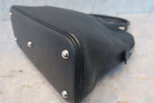 Load image into Gallery viewer, HERMES/BOLIDE 31 Clemence leather Black □H Engraving Shoulder bag 700120097