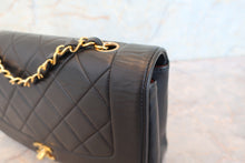 將圖片載入圖庫檢視器 CHANEL/シャネル ダイアナマトラッセチェーンショルダーバッグ ラムスキン ブラック/ゴールド金具 ショルダーバッグ 700090232