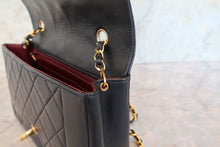 將圖片載入圖庫檢視器 CHANEL/シャネル ダイアナマトラッセチェーンショルダーバッグ ラムスキン ブラック/ゴールド金具 ショルダーバッグ 700090232