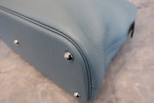 将图片加载到图库查看器,HERMES BOLIDE 35 Clemence leather Ciel □M刻印 Shoulder bag 800080198