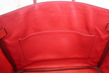 画像をギャラリービューアに読み込む, HERMES/エルメス バーキン35 トゴ ヴァーミリオン □H刻印 ハンドバッグ 700100212