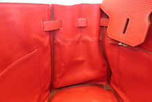 画像をギャラリービューアに読み込む, HERMES/エルメス バーキン35 トゴ ヴァーミリオン □H刻印 ハンドバッグ 700100212