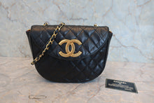 将图片加载到图库查看器,CHANEL/CF 大号经典双C 链条包 羊皮 Black/Gold hadware(黑色/金色金属) 肩背包 800040043