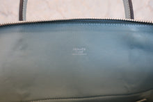将图片加载到图库查看器,HERMES BOLIDE 35 Clemence leather Ciel □M刻印 Shoulder bag 800080198
