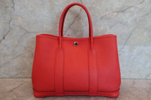 画像をギャラリービューアに読み込む, HERMES/エルメス ガーデンパーティTPM カントリー ルージュトマト X刻印 トートバッグ 700100201