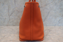 Load image into Gallery viewer, HERMES GARDEN PARTY PM Negonda leather Orange poppy □R Engraving Tote bag 700120121