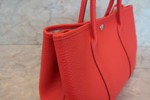 画像をギャラリービューアに読み込む, HERMES/エルメス ガーデンパーティTPM カントリー ルージュトマト X刻印 トートバッグ 700100201
