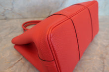 画像をギャラリービューアに読み込む, HERMES/エルメス ガーデンパーティTPM カントリー ルージュトマト X刻印 トートバッグ 700100201