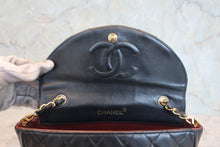 将图片加载到图库查看器,CHANEL/CF 大号经典双C 链条包 羊皮 Black/Gold hadware(黑色/金色金属) 肩背包 800040043