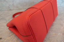 画像をギャラリービューアに読み込む, HERMES/エルメス ガーデンパーティTPM カントリー ルージュトマト X刻印 トートバッグ 700100201