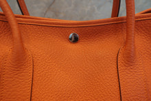 Load image into Gallery viewer, HERMES GARDEN PARTY PM Negonda leather Orange poppy □R Engraving Tote bag 700120121