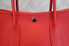 画像をギャラリービューアに読み込む, HERMES/エルメス ガーデンパーティTPM カントリー ルージュトマト X刻印 トートバッグ 700100201