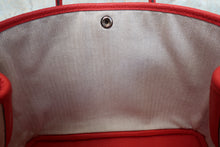 画像をギャラリービューアに読み込む, HERMES/エルメス ガーデンパーティTPM カントリー ルージュトマト X刻印 トートバッグ 700100201