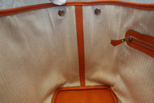 Load image into Gallery viewer, HERMES GARDEN PARTY PM Negonda leather Orange poppy □R Engraving Tote bag 700120121
